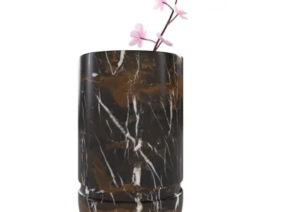 Sakura Marble Decor 3D model