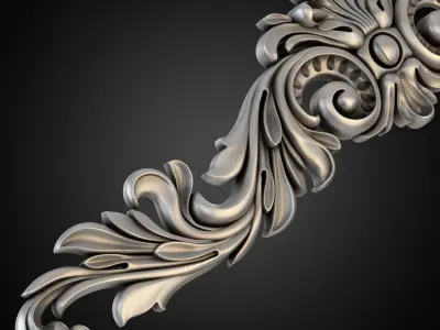 Decor Horizontal 003 3D model