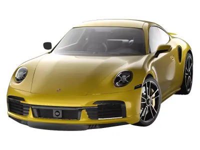 PORSCHE 911 Turbo S  3D model