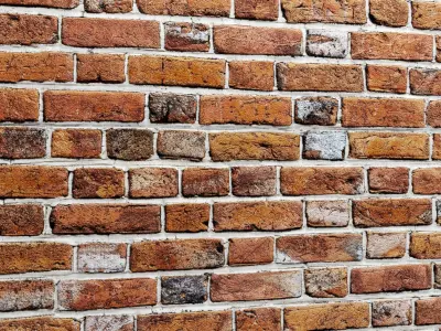 Bricks wall 3D model