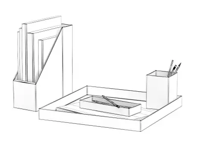 Desk Utensils 3D model