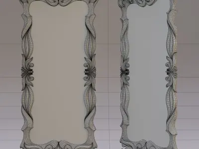 Fabulous mirror CNC 3D model