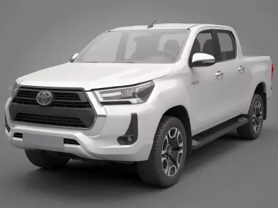 2021 Toyota Hilux Double Cab 3D model
