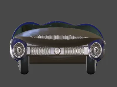 Fantasticar Fantastic Four 2025 3D print model