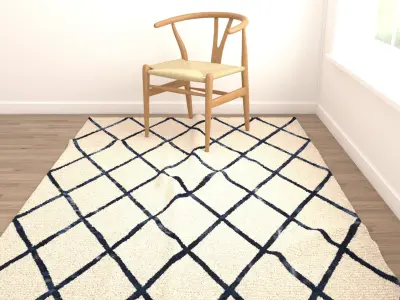 Rugs No 392 Low-poly 3D model