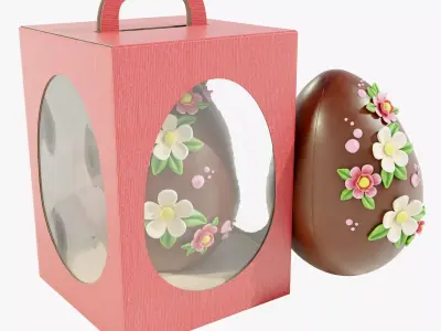 Decorated Easter Egg 3D model