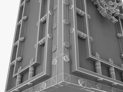 Boca Do Lobo Knot Luxury Safe 3D model