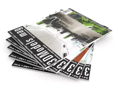 Magazines Set 01 3D model