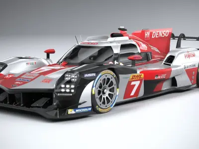 Toyota GR10 2023 3D model