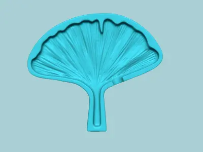 Ginkgo Leaf - Molding Artificial EVA Craft 3D print model