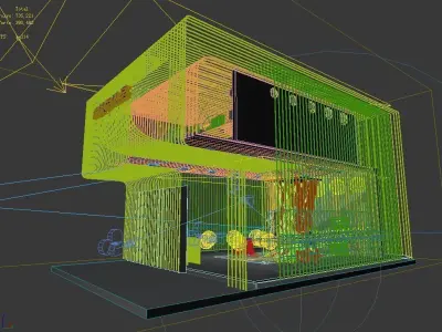 Exhibition - Area - 13X8-3DMAX2010-02 3D model