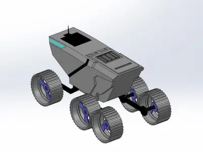 Modern Buggy 3D model