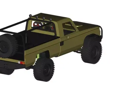 Toyota Pickup truck  3D print model