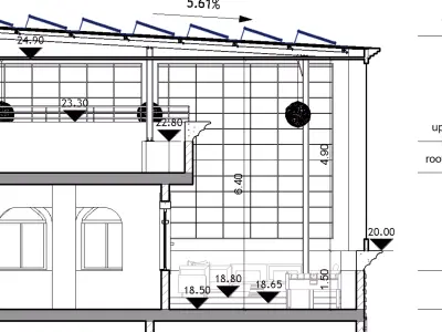 Interior design roof seating area-Structure Details full project 3D model