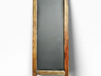 Blackboard Sign 3D model