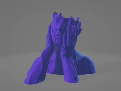 Vase Woman Free Free 3D print model