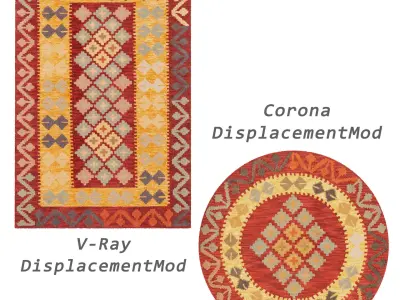 Rugs No 342 Low-poly 3D model