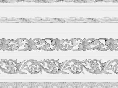 Trim Ornament 25 3D model