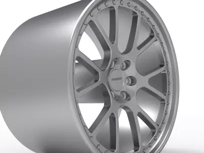 FORGELINE VR3P v3 WHEEL 3D PRINT MODEL  3D print model