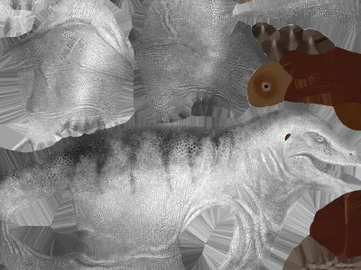  Komodo dragon 3D model