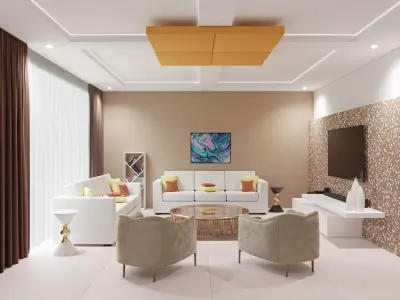 Furniture person lounge chair 3D Model Pack