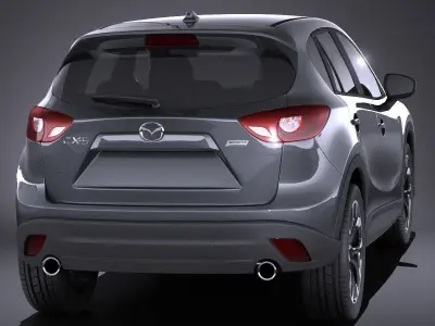 Mazda CX-5 2016 VRAY 3D model