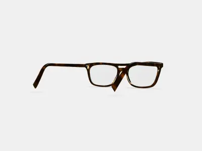 Benicio Eyeglasses in Ristretto Tortoise Low-poly 3D model