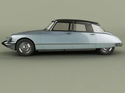 Citroen DS21 1965 3D model