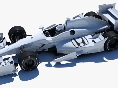 Indycar 2015 Honda - Road and Oval 3D model