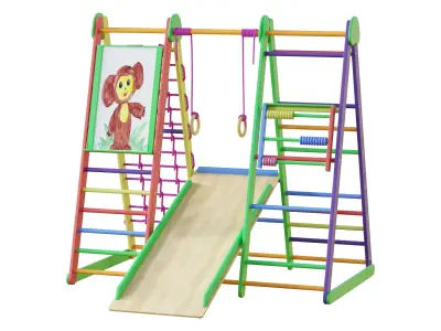 Childrens sporty little Everest 3D model