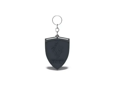 Ferrari Keychain 3D print model