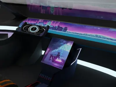 Alfa Romeo Carabo 1968-2045 Varlkiria Upgrade 3D model