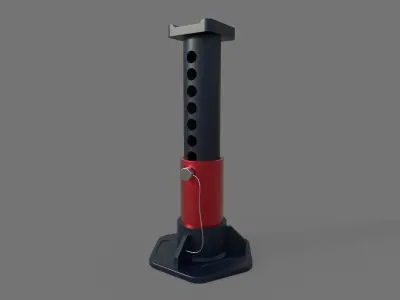 Jack Stand M3 Low-poly 3D model