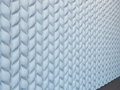 3D Panel Treccia 3D model
