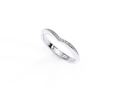 MY 019 BAND RING 3D print model