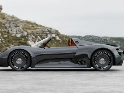 Porsche 918 Spyder 2011 3D model