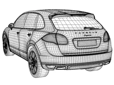 Porsche Cayenne 3D model