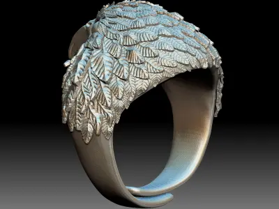 Eagle Ring 3D print model