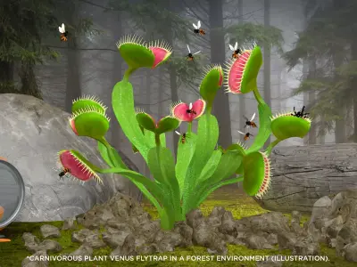 Carnivorous Plant Venus Flytrap 3D model