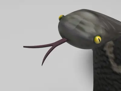 Cobra Snake 3D model