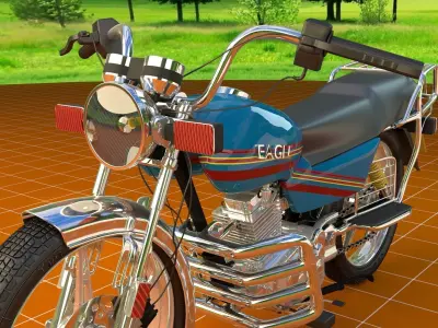 motorbike multipurpose 3D model