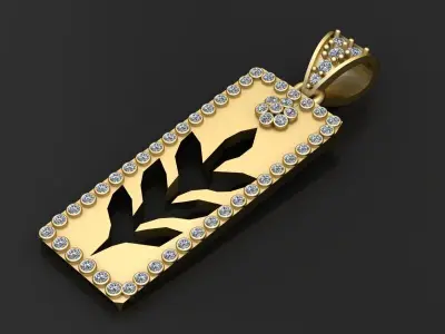 Feature pendant  3D print model