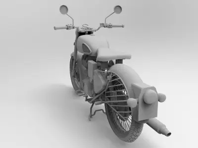Royal Enfield Classic 350 3D model