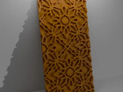 Islamic Geometric Design Pattern 3D model