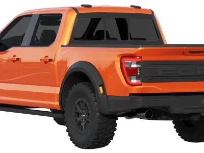 F-150 Raptor 2021 3D model