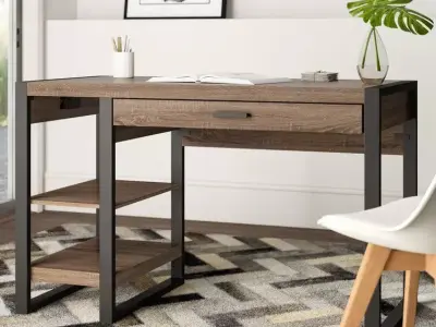 Theodulus Desk - 2 Colour 3D model