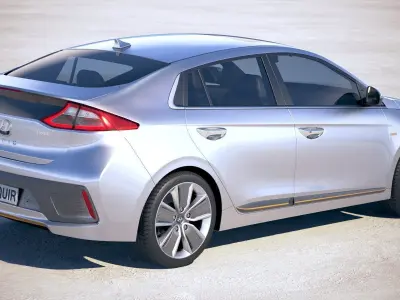 Hyundai Ioniq Electric 2018 3D model