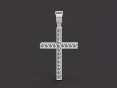 Cross Pendant  53864 3D print model