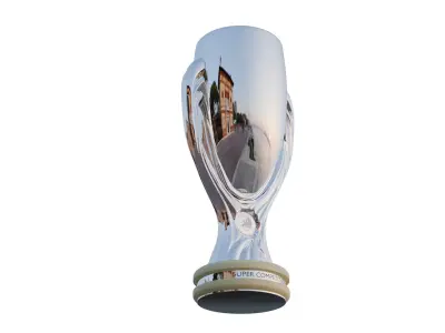 UEFA Super Cup trophy 3D model