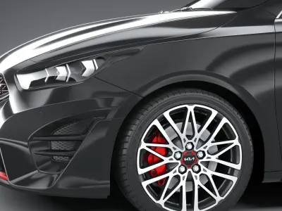 Kia ProCeed GT 2022 3D model